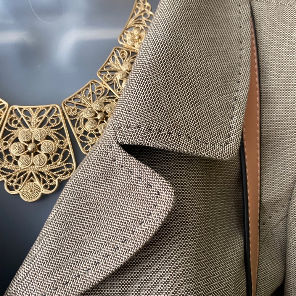 Ann Taylor Cropped Pant Suit